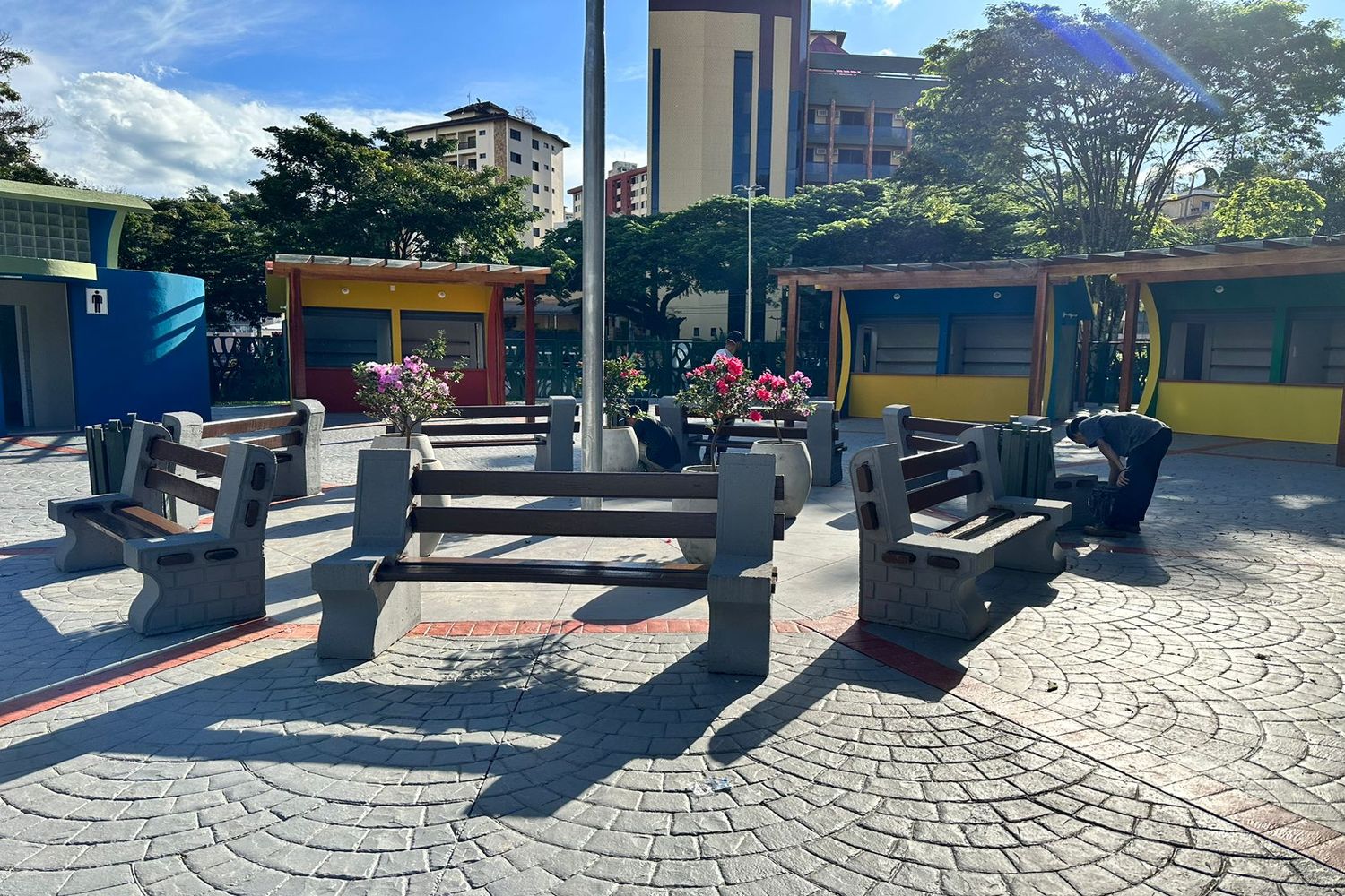 Praça Sesquicentenária - Serra Negra/SP